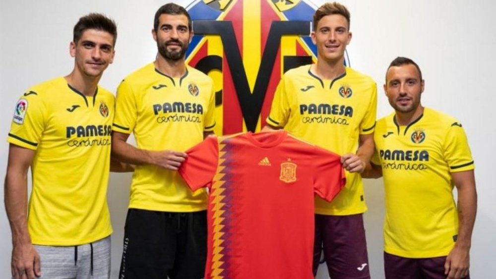 Gerard Moreno, Raúl Albiol, Pau Torres y Santi Cazorla, convocados con la Selección. VillarrealCF