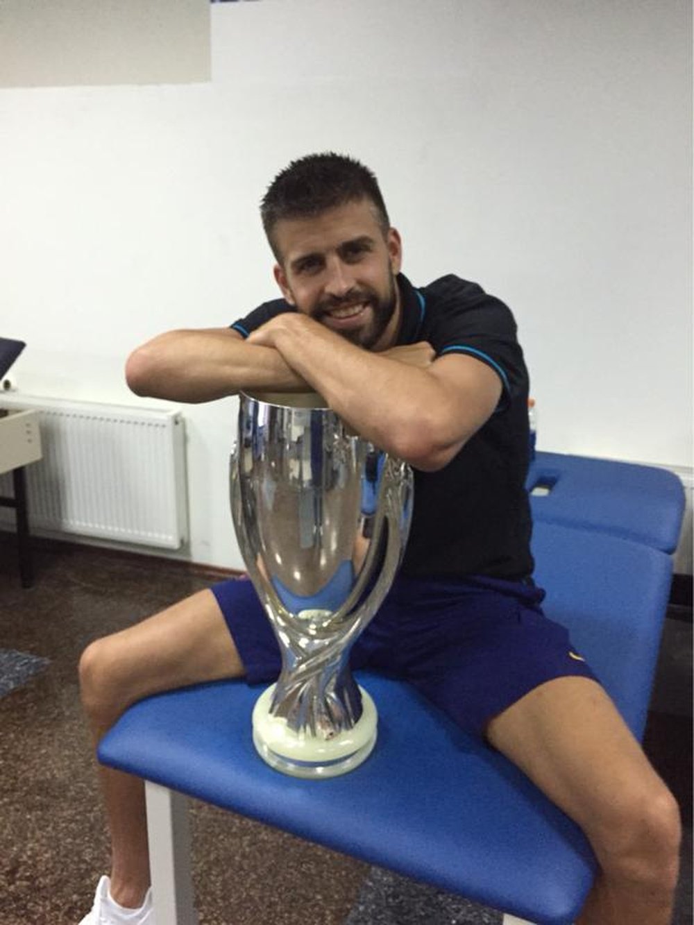 Gerard Piqué es uno de los jugadores más polémicos a la hora de festejar triunfos. GerardPiqué