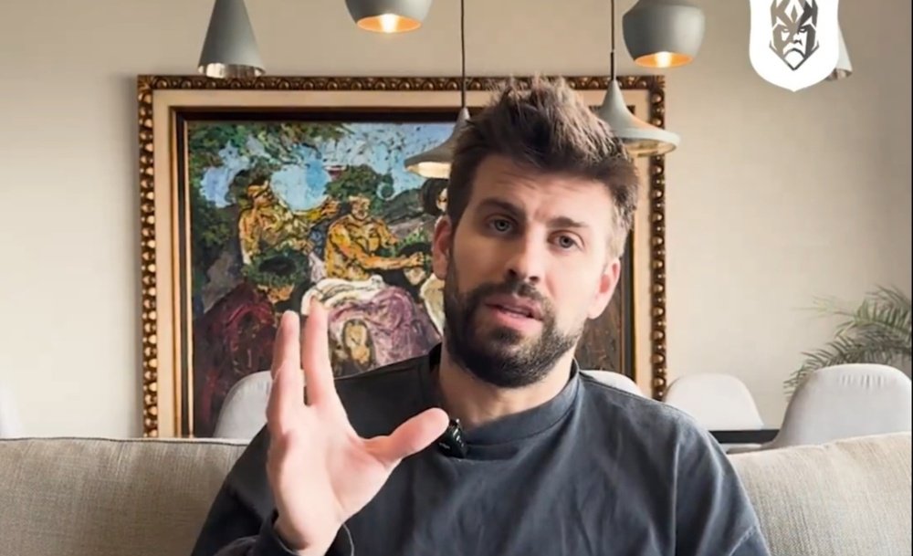 Pique defends himself against refereeing criticism. Screenshot/Kings League InfoJobs