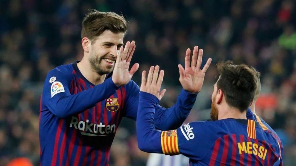 Pique speaks about possible Messi return. MD