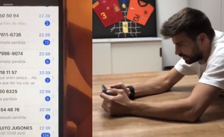 Piqué enflamme Instagram. Twitter/3gerardpique