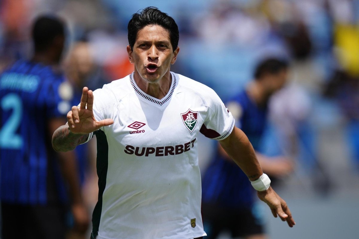 Germán Cano marcó su gol número 106 con Fluminense. EFE