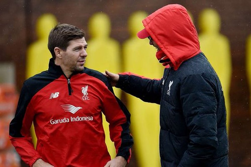 Gerrard has praised Jurgen Klopp's impact on his managerial career. TWITTER