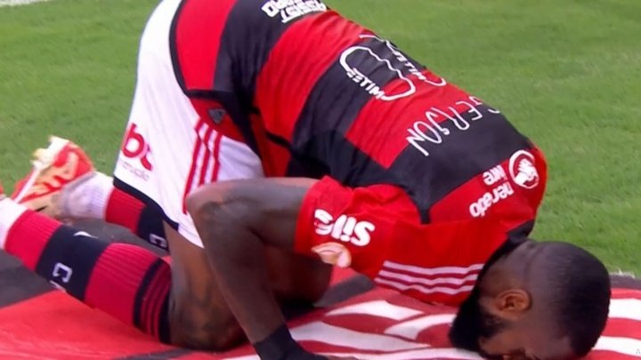 O Flamengo teve que suar para garantir os três pontos