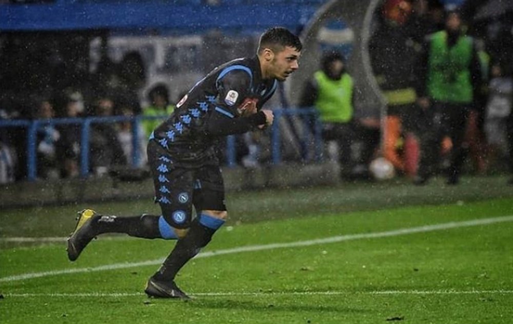 El debut de Gaetano en Serie A terminó en tragedia. Instagram/GianlucaGaetano