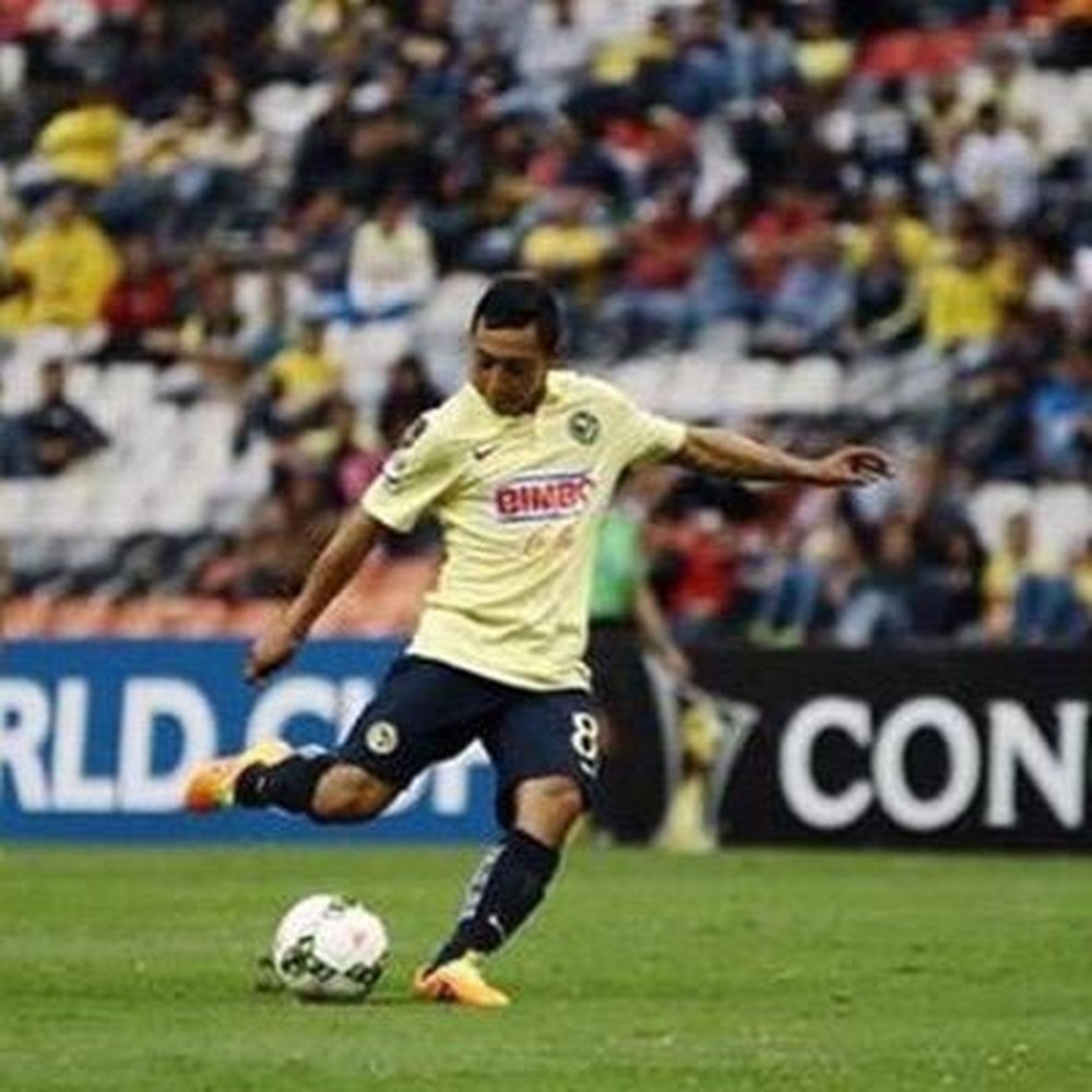 Gil Burón, jugador del América de México. Twitter
