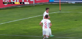 Giorgi Gocholeishvili, cerca del Valencia CF. Captura/Youtube/FCSaburtalo Players