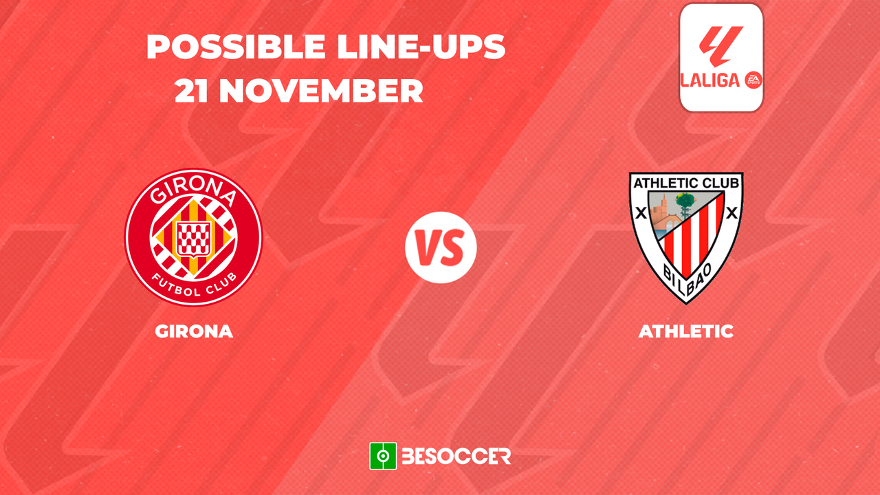 Athletic bilbao vs girona fc lineups