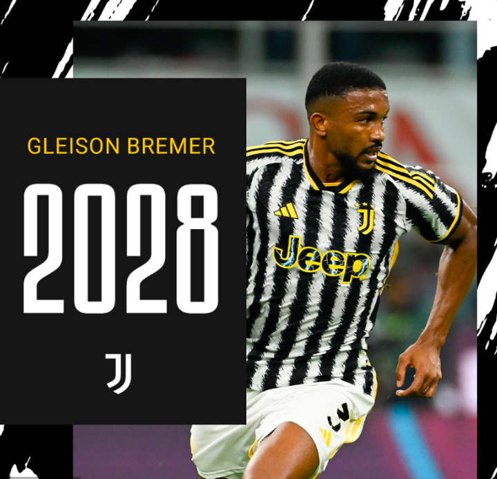 UFFICIALE - La Juventus blinda Bremer fino al 2028