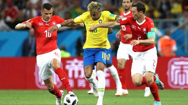 La Suisse tient tête au Brésil