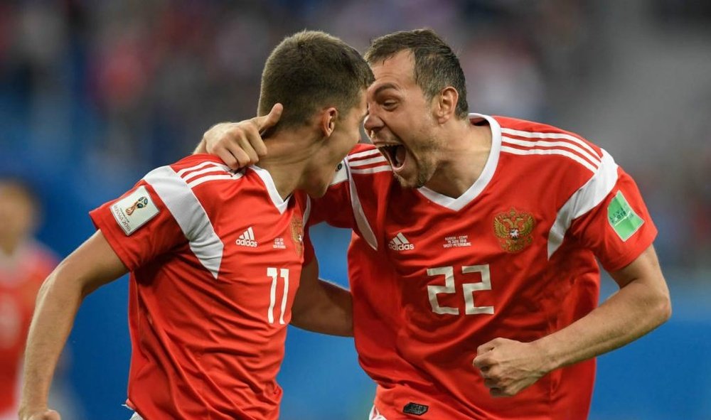 A Rússia voltou a vencer neste Mundial. Goal