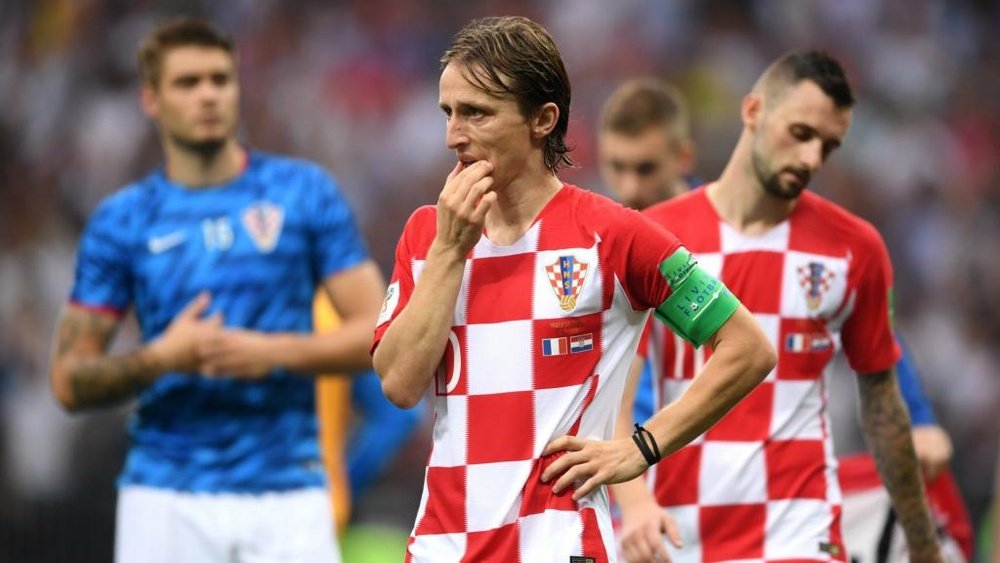 Modric não conseguiu vencer o Mundial pela Croácia. Goal
