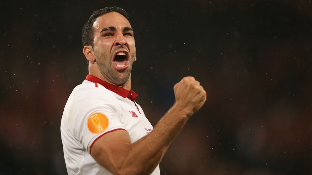 Adil Rami pictured during a game. Goal