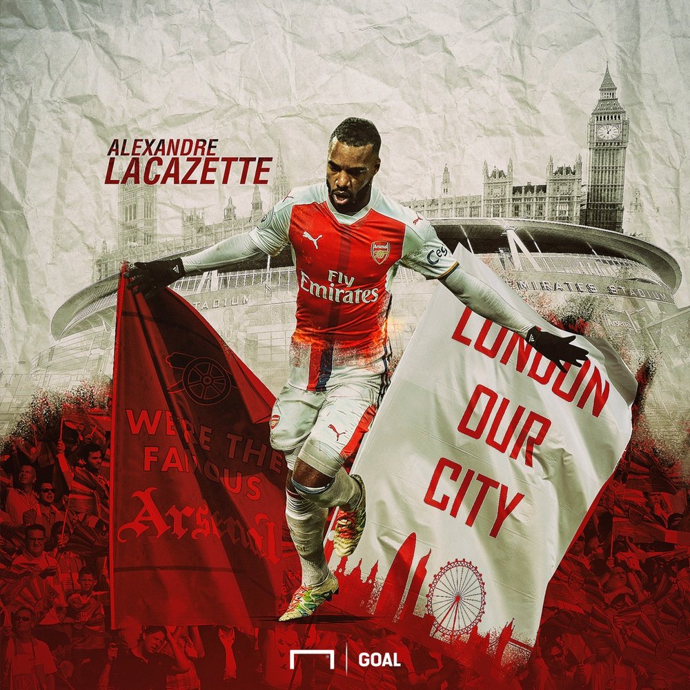 Alexandre Lacazette, Arsenal. GOAL