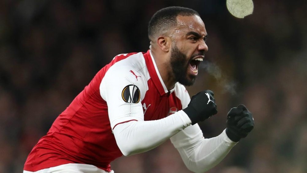 Lacazette has scored twice in the competition. GOAL