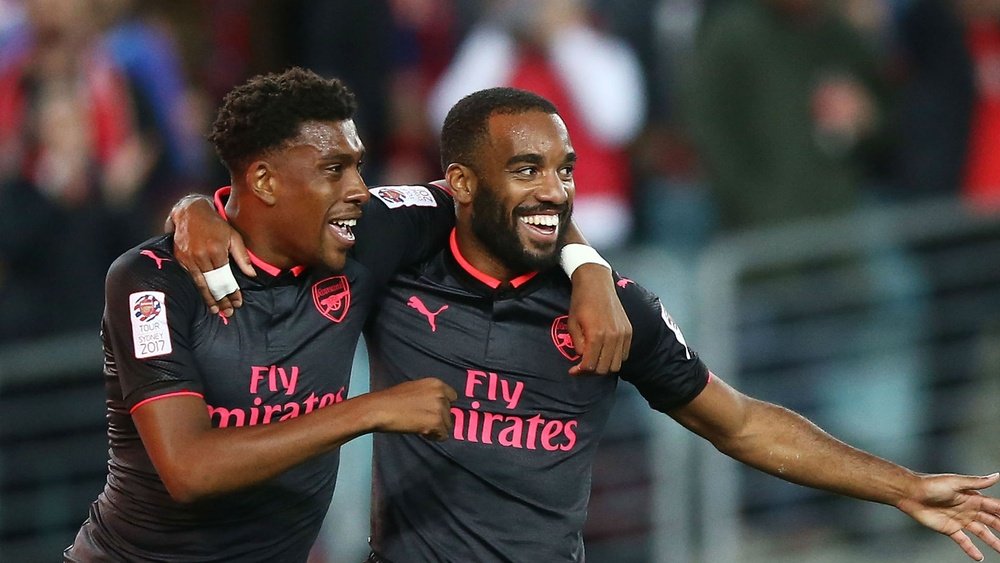 Coquelin backs 'ice cold' Lacazette to make the difference at Arsenal. AFP