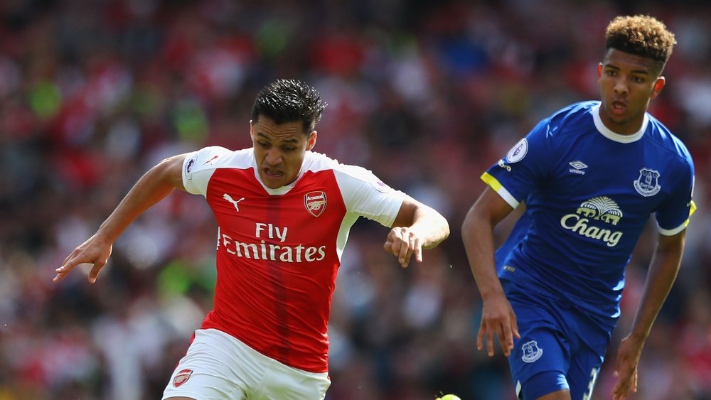 Alexis Sanchez, Arsenal-Everton. GOAL