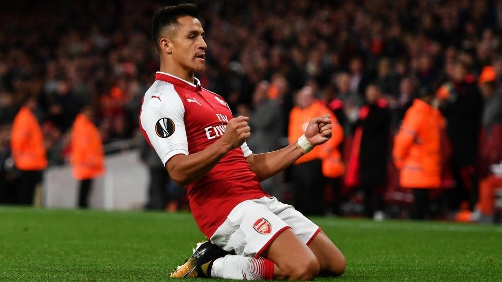 Sanchez looks to be on the verge of completing his move. GOAL
