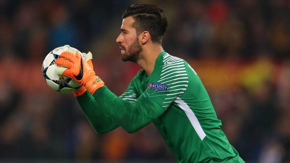 Roma's president was very firm on the future of Alisson. GOAL