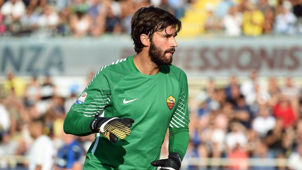 Alisson has said thank you to his fans at Roma. Goal