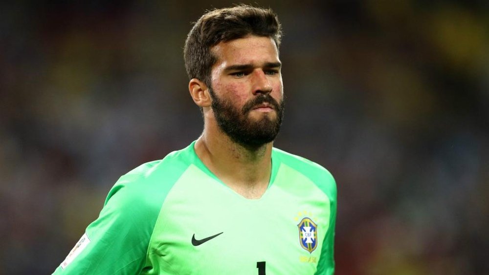 Alisson will join the group in Evian. GOAL