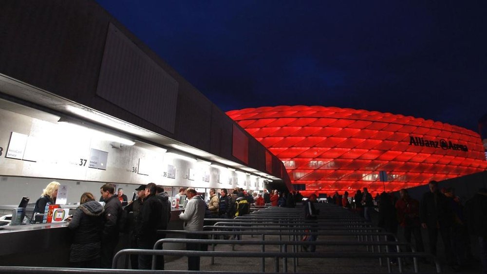 As bilheteiras da Allianz Arena. GOAL