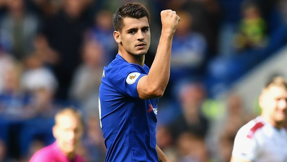 Conte wants Alvaro Morata to learn from Diego Costa. GOAL