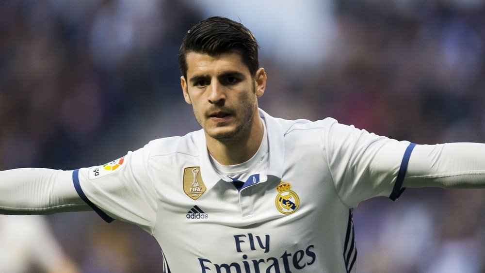 Florentino Perez doesn't think Alvaro Morata will be on the move this summer. GOAL