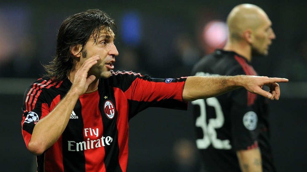 Gattuso played alongside Pirlo during their days at AC Milan. AFP