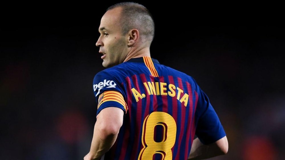 Iniesta recently played his final game for Barelona. GOAL