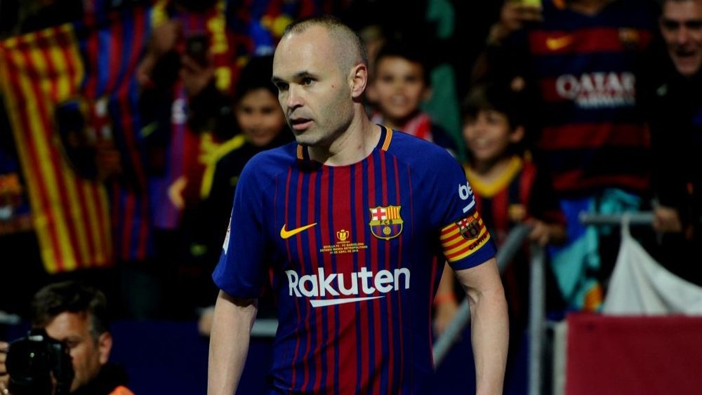 Iniesta is coming to the end of his final season at Barca. GOAL