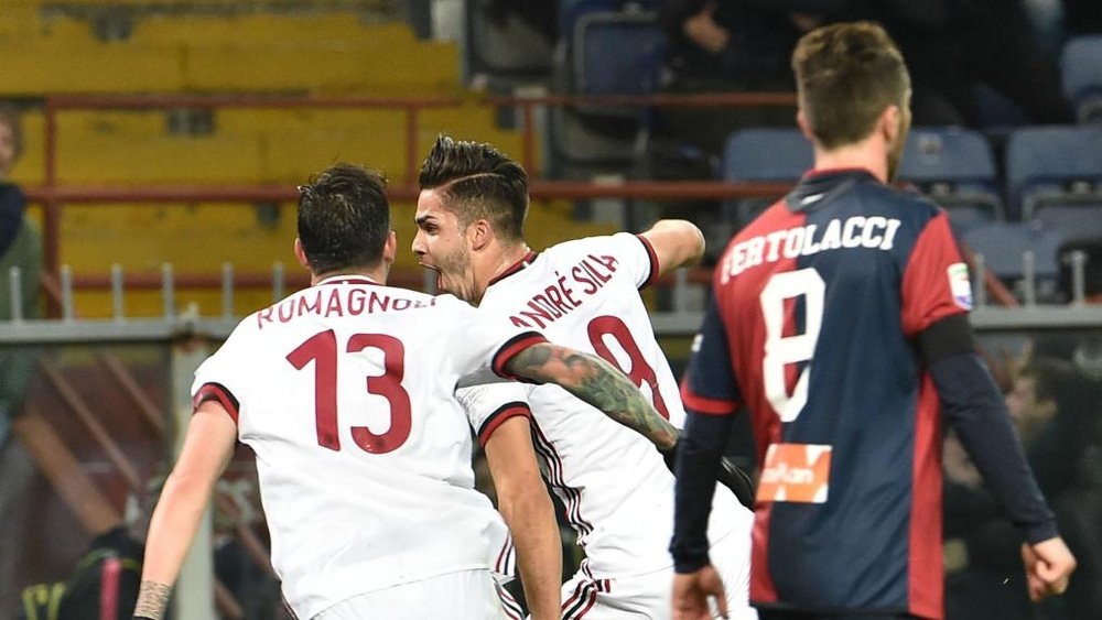 Gattuso hailed Andre Silva's dramatic maiden Serie A goal. GOAL
