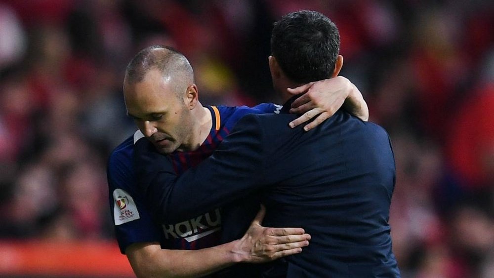 Iniesta will leave at the end of the season. GOAL