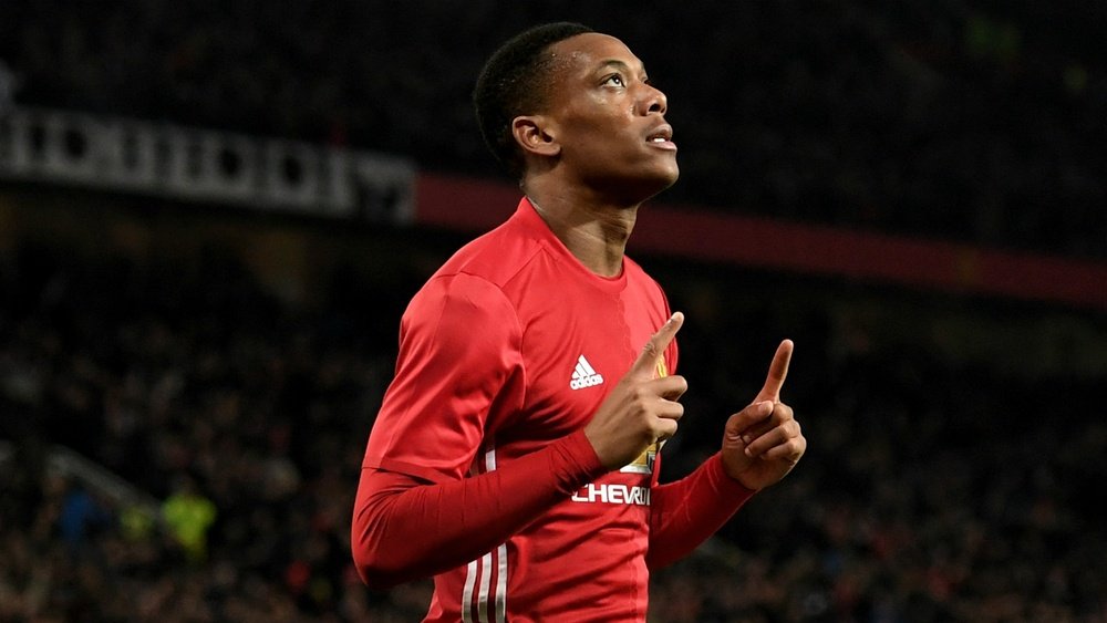 Anthony Martial, Manchester United. GOAL