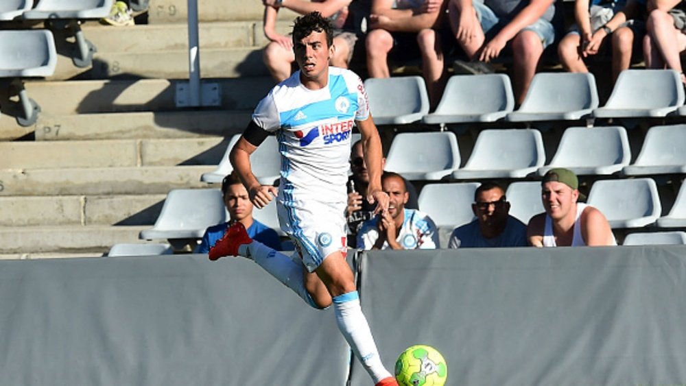 Antoine Rabillard sous les couleurs de Marseille. AFP