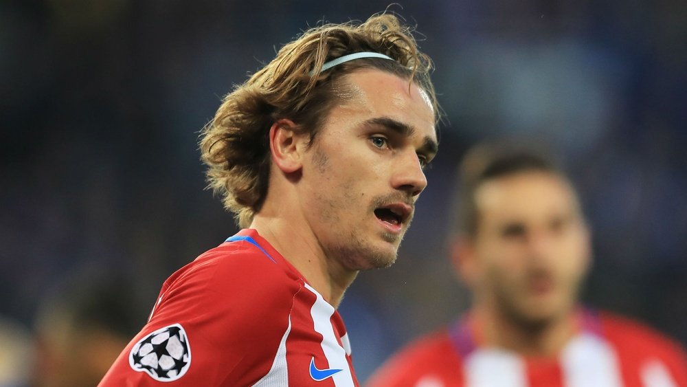 Griezmann would look at offers from Manchester United and Real Madrid. AFP