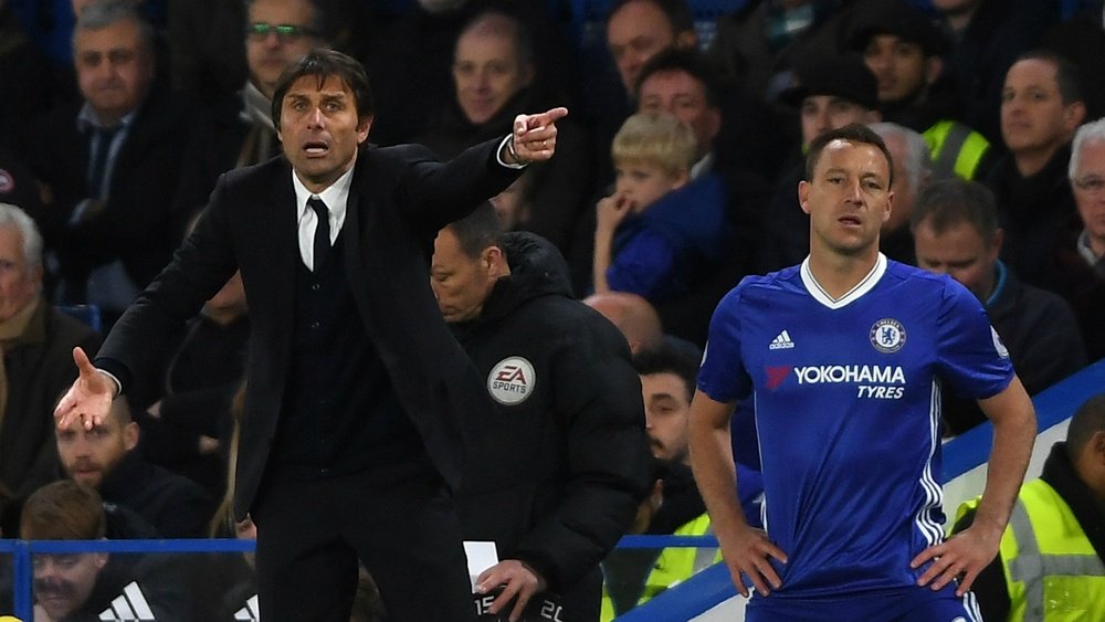 Conte hails 'great man' Terry's positive influence