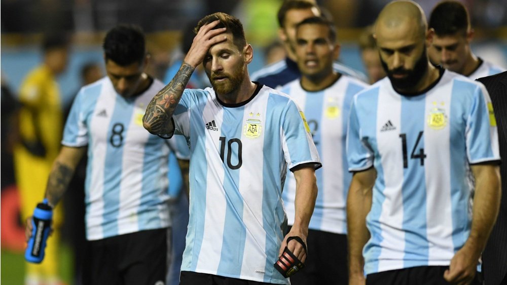 O argentino não costuma ser feliz em jogos a 'grande altura'. Goal