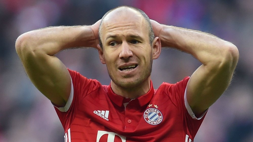 Arjen Robben, astro do Bayern, admitiu estar surpreso com a ótima campanha do Leipzig. Goal