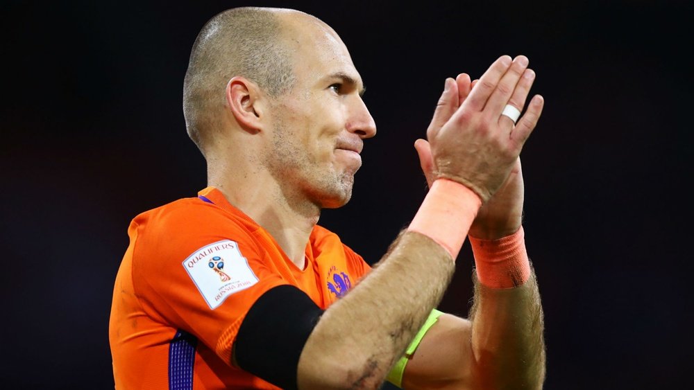 Robben has called time on his international career. GOAL