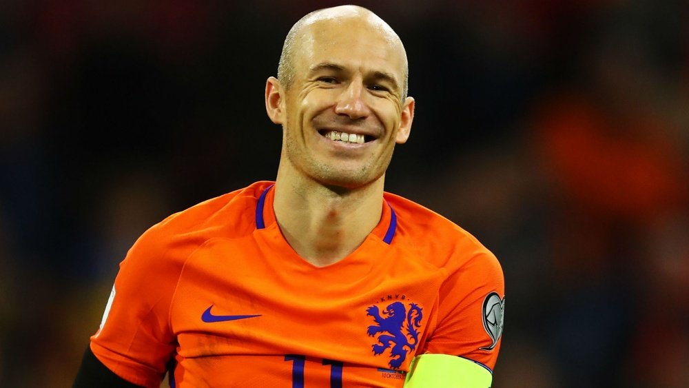 Robben sees a bright future for the Oranje. GOAL