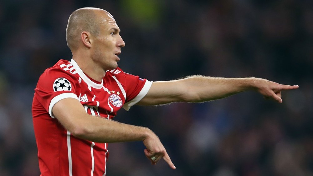 Robben could be set to play his 100th CL game. GOAL