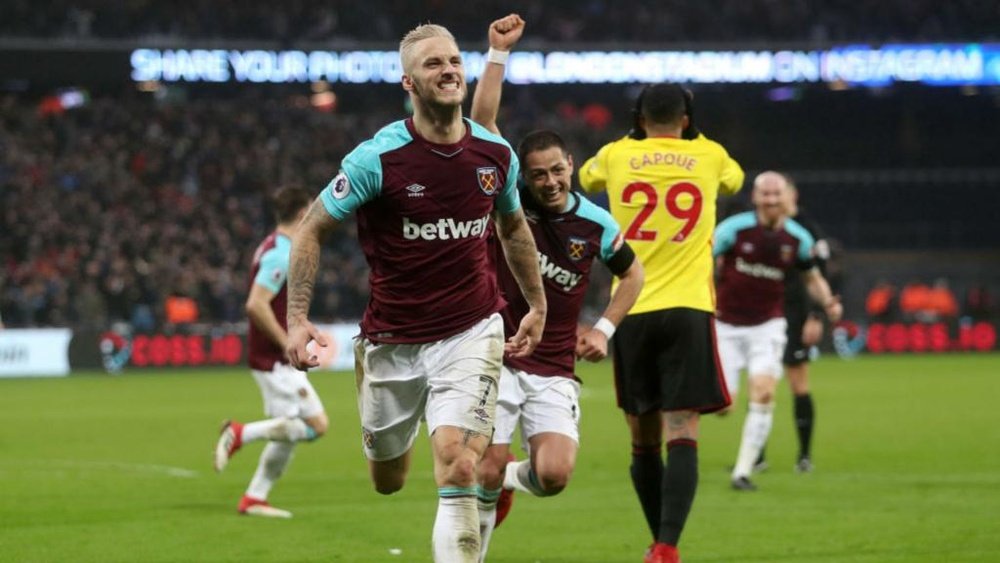 Moyes has demanded more from his Austrian winger Marko Arnautovic. GOAL