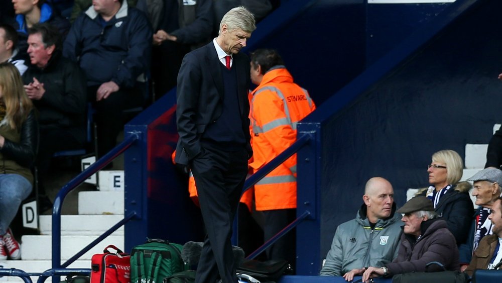 Wenger says failing to finish in the top four will not influence his decision. AFP
