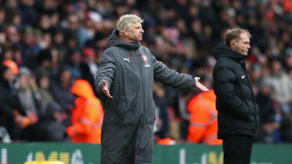 Wenger lamented what he perceived to be time-wasting tactics from Southampton. GOAL