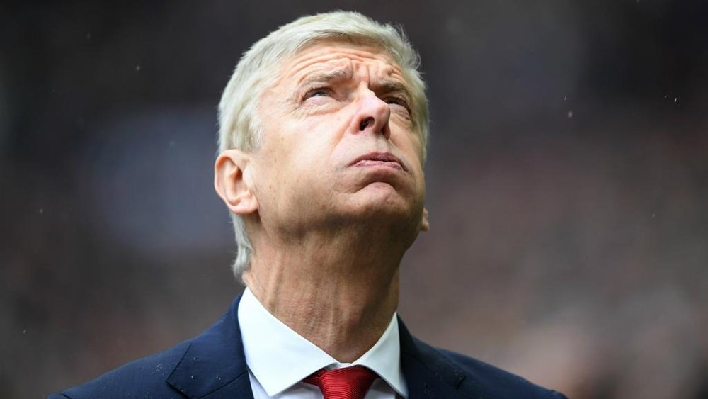 Wenger said he would talk more at the end of the season. GOAL