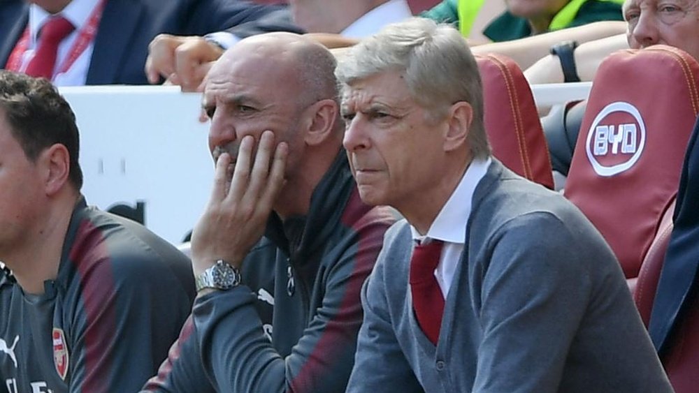 Wenger refused to reveal whether the decision to leave was just his. GOAL