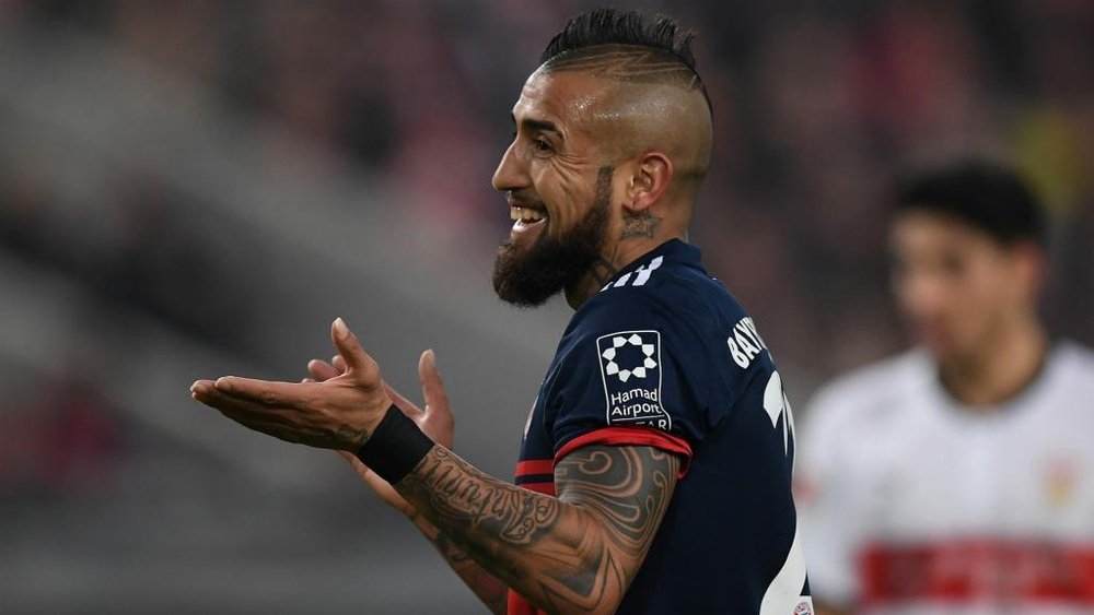 Vidal is happy to stay at the Bundesliga club. GOAL
