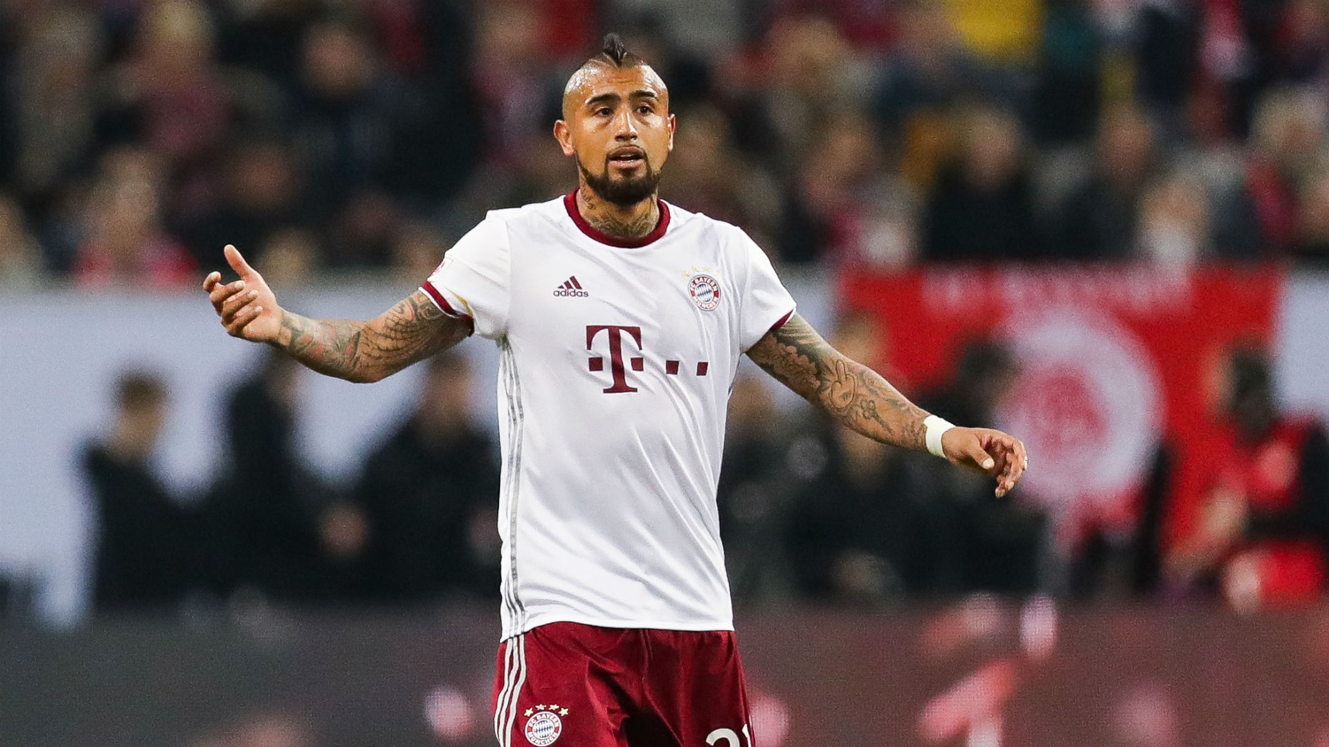 Bayern hoping for speedy Vidal return