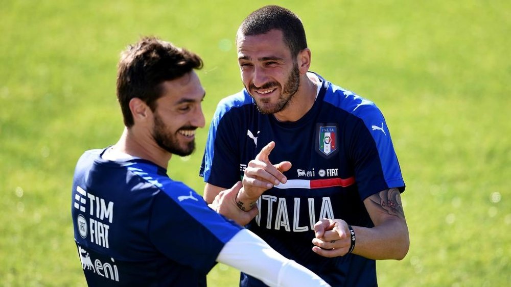 'You have gone to play football up there' - Bonucci pays tribute to Astori